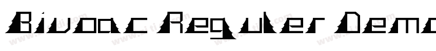 Bivoac Reguler Demo字体转换